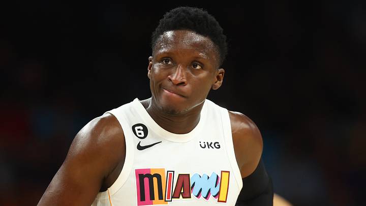 Miami Heat guard Victor Oladipo (4) reacts (Mandatory Credit: Mark J. Rebilas-USA TODAY Sports)