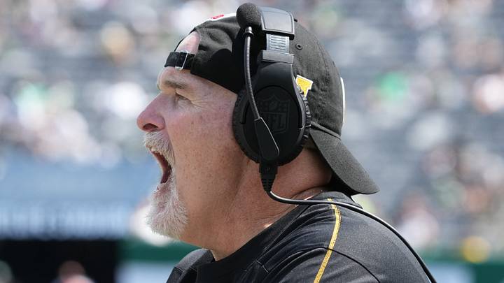 Washington Commanders head coach Dan Quinn Washington Commanders head coach Dan Quinn