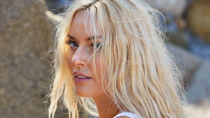 Lindsey Vonn was photographed by Walter Chin in Puerto Vallarta.