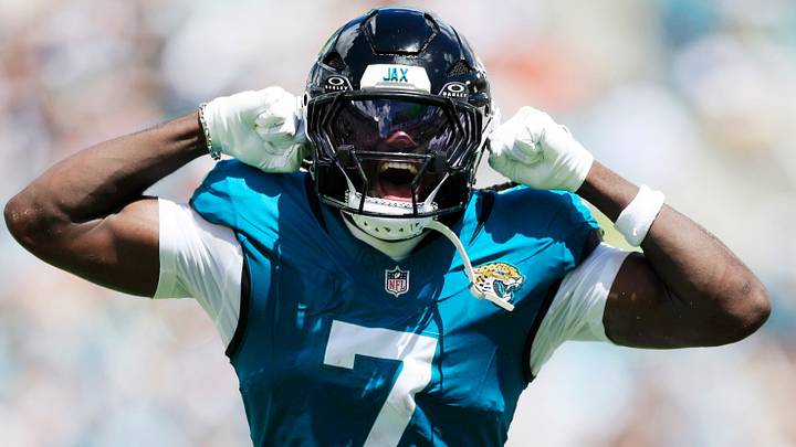 Jacksonville Jaguars wide receiver Brian Thomas Jr. Jacksonville Jaguars wide receiver Brian Thomas Jr.