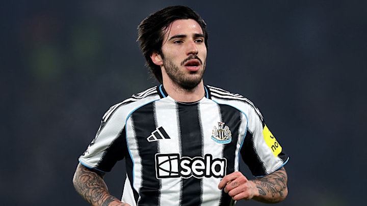Sandro Tonali’s Newcastle future is up in the air.