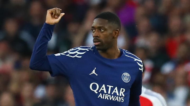 Ousmane Dembele continues to show he's one of the best players in all of Europe this season.