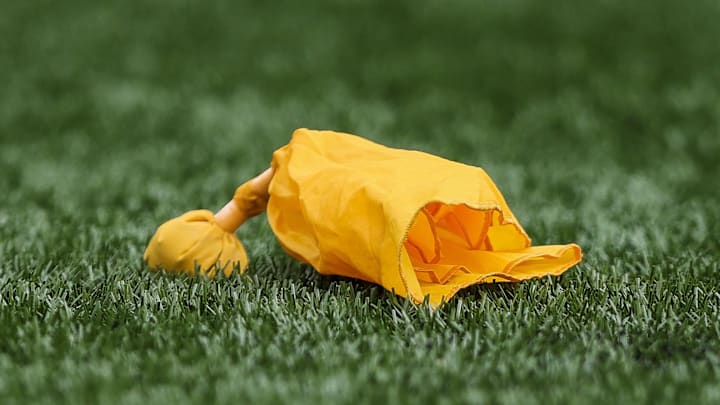The Green Bay Packers were guilty of 17 penalties against the Browns. The Green Bay Packers were guilty of 17 penalties against the Browns.