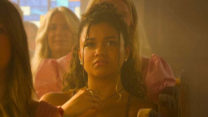 Outer Banks. (L to R) Madison Bailey as Kiara in episode 504 of Outer Banks Outer Banks. (L to R) Madison Bailey as Kiara in episode 504 of Outer Banks