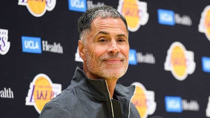 Los Angeles Lakers general manager Rob Pelinka