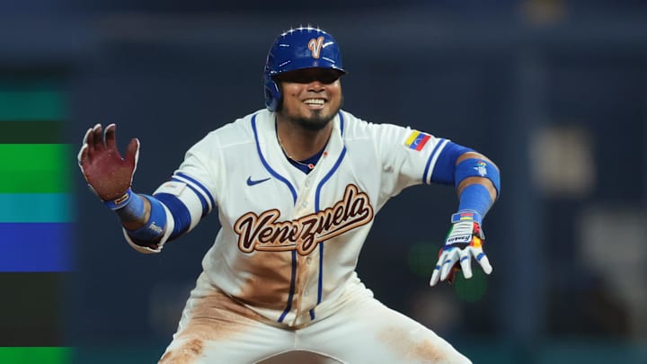 Venezuela first baseman Luis Arraez.