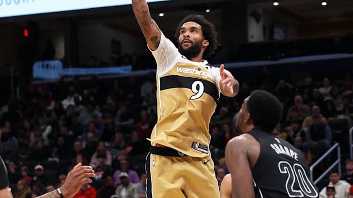 Washington Wizards forward Justin Champagnie (9) Washington Wizards forward Justin Champagnie (9)