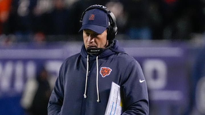 Chicago Bears head coach Ben Johnson