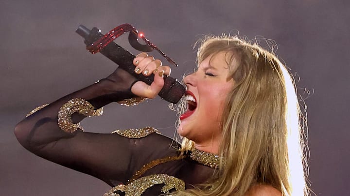 Taylor Swift performs in Vancouver, BC
