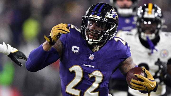 Ravens RB Derrick Henry ranked fourth in fantasy points among running backs last season.