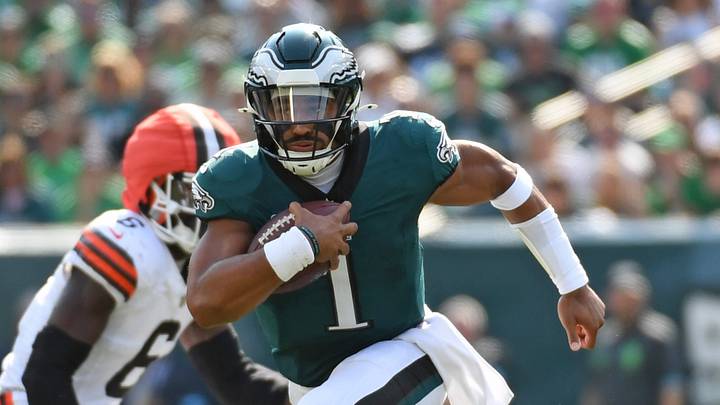 Philadelphia Eagles quarterback Jalen Hurts Philadelphia Eagles quarterback Jalen Hurts