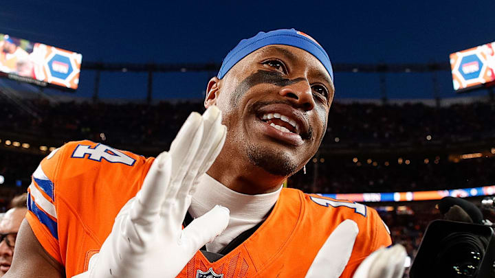 Denver Broncos wide receiver Courtland Sutton