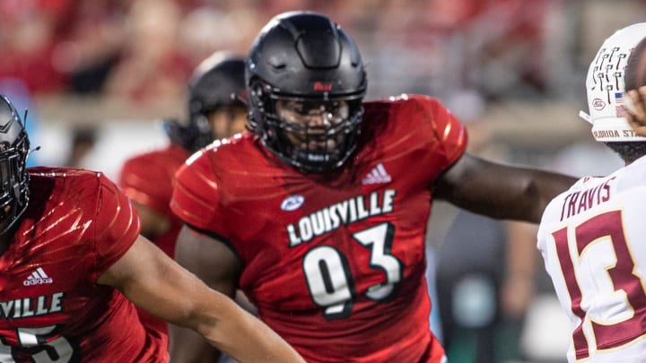 Louisville defensive tackle Jared Dawson Louisville defensive tackle Jared Dawson