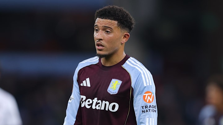 Jadon Sancho is yet to get going at Aston Villa.