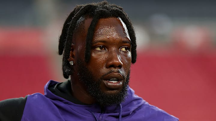 Tampa Bay Buccaneers defensive end Jason Pierre-Paul Tampa Bay Buccaneers defensive end Jason Pierre-Paul