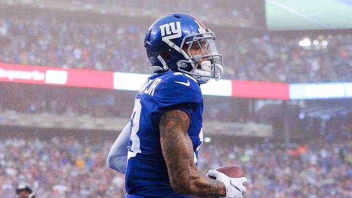 New York Giants wide receiver Odell Beckham Jr. 