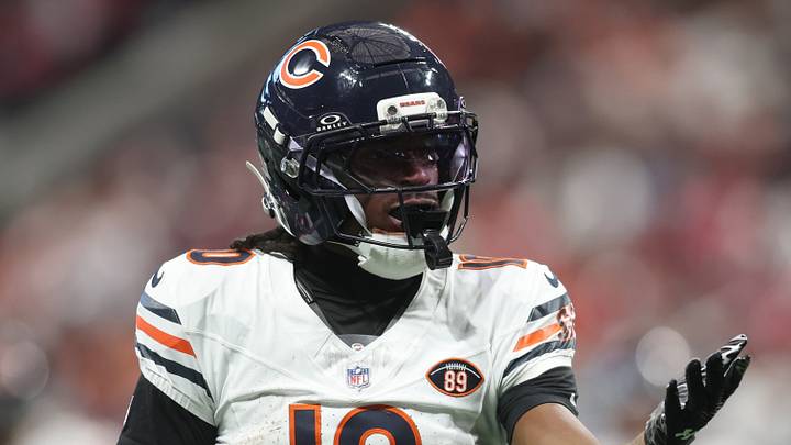 Chicago Bears wide receiver Luther Burden III
