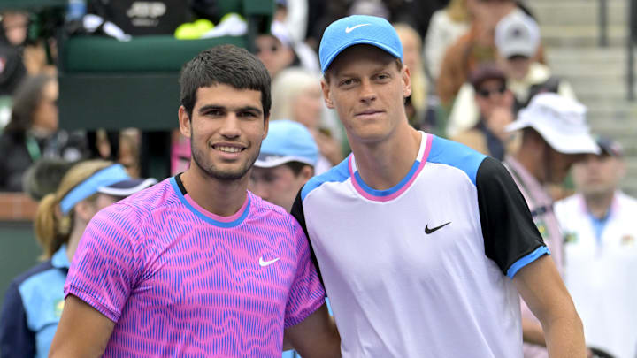 Carlos Alcaraz and Jannik Sinner could meet in the Indian Wells final.