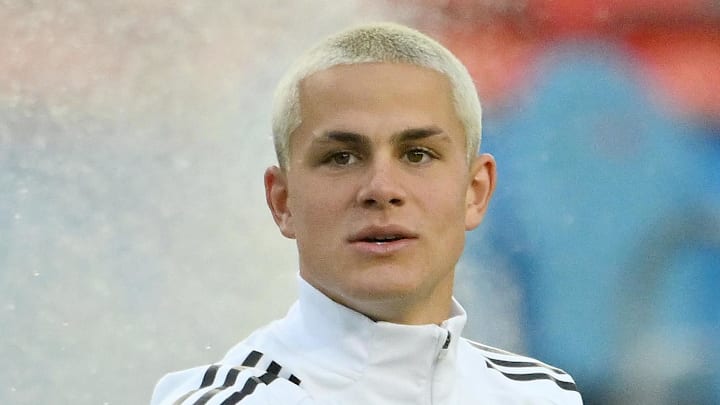 Cavan Sullivan, 15, scored in a friendly for Manchester City‘s U-21 side as part of a summer training camp. 