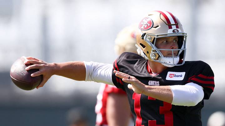 San Francisco 49ers quarterback Brock Purdy (13) San Francisco 49ers quarterback Brock Purdy (13)