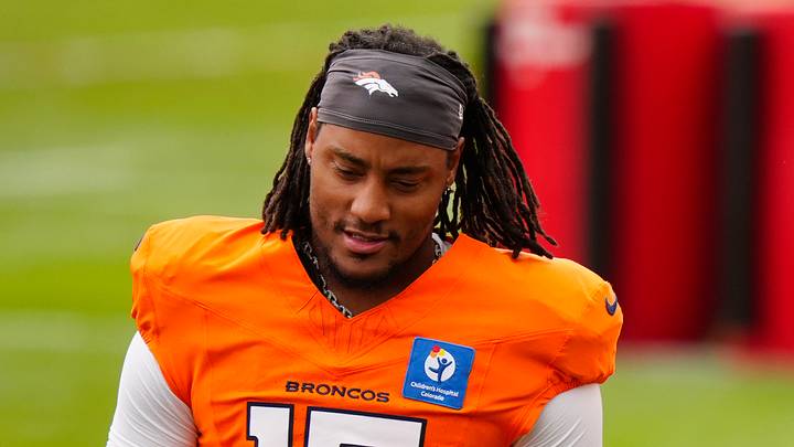 Denver Broncos linebacker Nik Bonitto (15) 