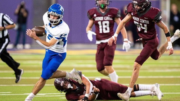 Grundy Center takes on Dike-New Hartford on Friday night at 7:00 PM.