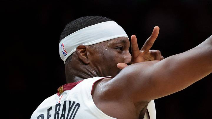 Oct 8, 2026; Miami, Florida, USA; Miami Heat center Bam Adebayo (13) celebrates after scoring against the New Orleans Pelicans during the first quarter at Kaseya Center. Mandatory Credit: Sam Navarro-Imagn Images Oct 8, 2026; Miami, Florida, USA; Miami Heat center Bam Adebayo (13) celebrates after scoring against the New Orleans Pelicans during the first quarter at Kaseya Center. Mandatory Credit: Sam Navarro-Imagn Images