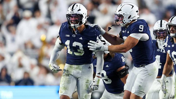 Penn State Nittany Lions linebacker Tony Rojas (13)