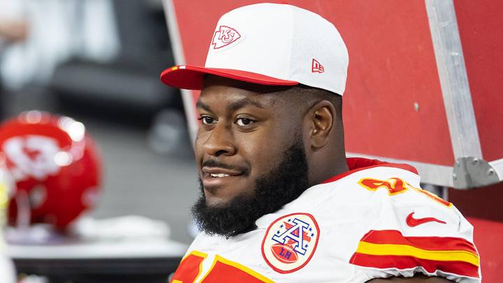 Kansas City Chiefs guard Trey Smith Kansas City Chiefs guard Trey Smith