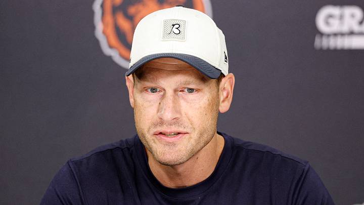 Chicago Bears head coach Ben Johnson