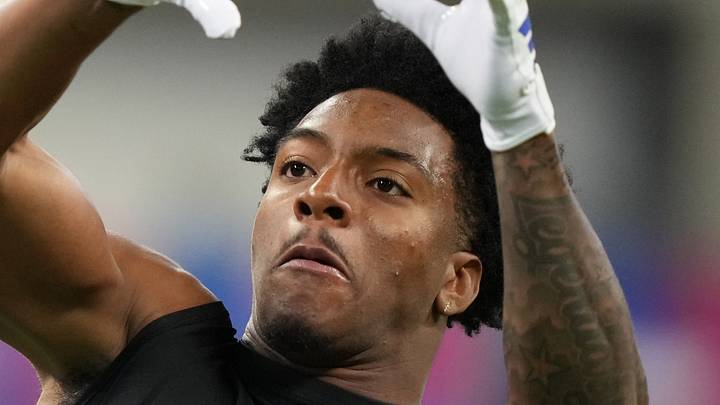 New Seattle Seahawks defensive back Avery Smith during the NFL Scouting Combine