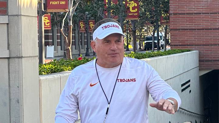 USC Trojans defensive coordinator Gary Patterson 