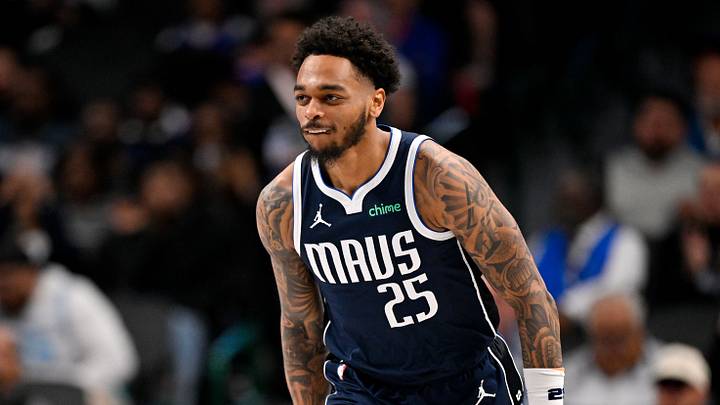 Dec 18, 2025; Dallas, Texas, USA; Dallas Mavericks forward P.J. Washington (25) celebrates during the game between the Pistons and Mavericks at the American Airlines Center. Mandatory Credit: Jerome Miron-Imagn Images Dec 18, 2025; Dallas, Texas, USA; Dallas Mavericks forward P.J. Washington (25) celebrates during the game between the Pistons and Mavericks at the American Airlines Center. Mandatory Credit: Jerome Miron-Imagn Images
