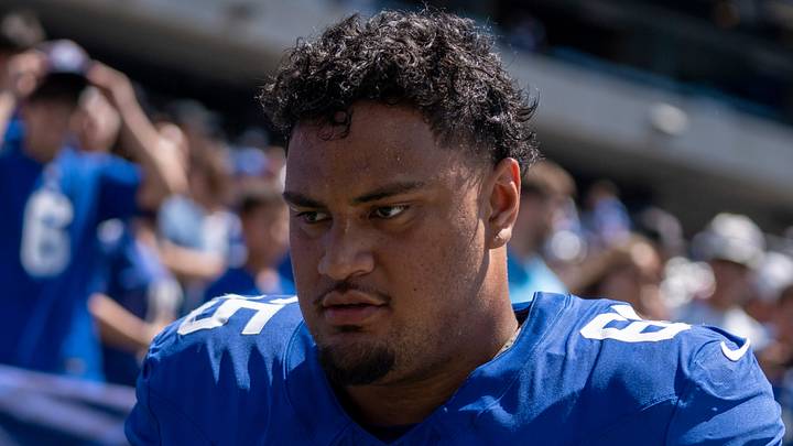 New York Giants - offensive guard Francis Mauigoa