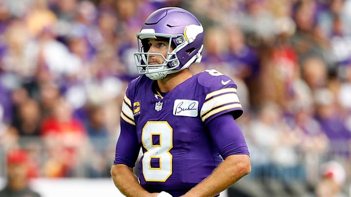 Minnesota Vikings quarterback Kirk Cousins