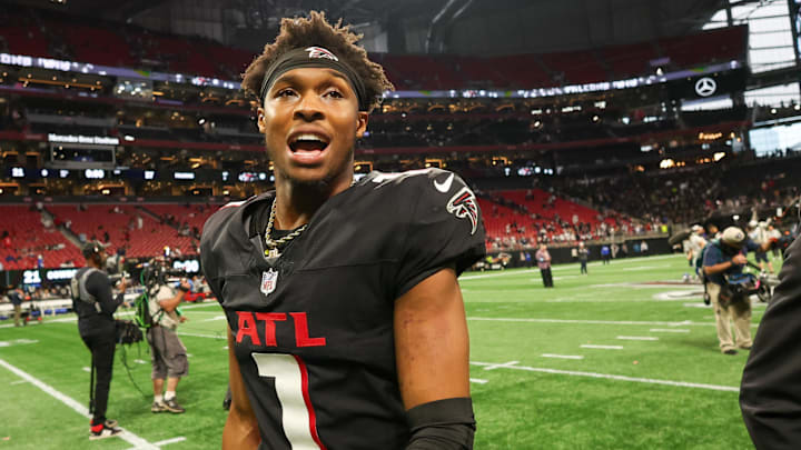 Atlanta Falcons wide receiver Darnell Mooney