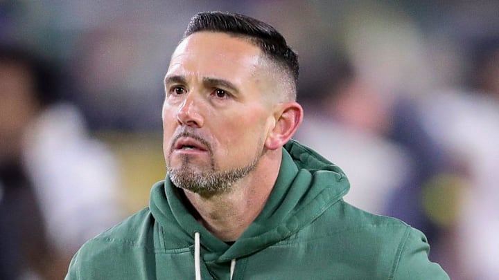 Green Bay Packers head coach Matt LaFleur Green Bay Packers head coach Matt LaFleur