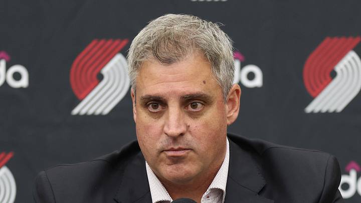Portland Trail Blazers head coach Micah Nori answers questions from the press conference.