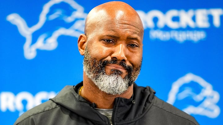 Detroit Lions Executive Vice President and General Manager Brad Holmes