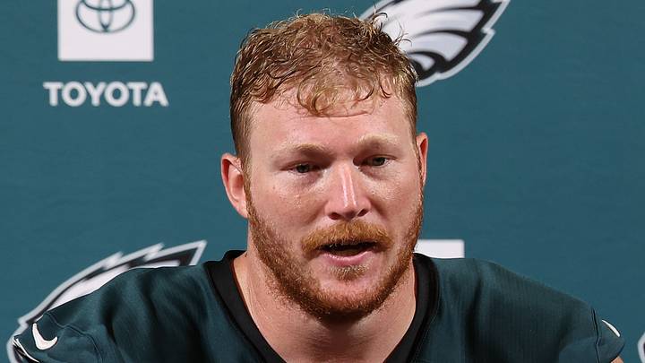 Philadelphia Eagles center Cam Jurgens Philadelphia Eagles center Cam Jurgens