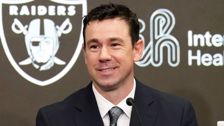 Las Vegas Raiders HC Klint Kubiak Las Vegas Raiders HC Klint Kubiak