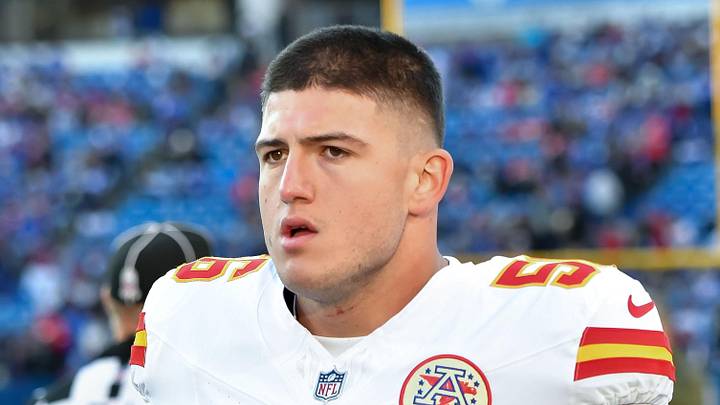 Kansas City Chiefs defensive end George Karlaftis