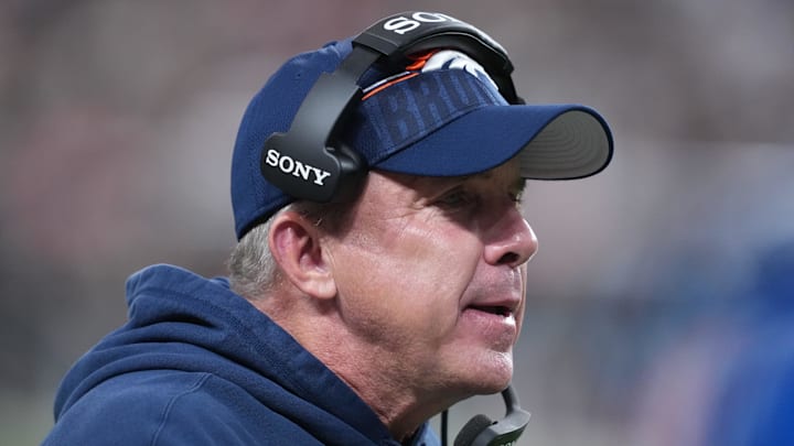 Denver Broncos head coach Sean Payton
