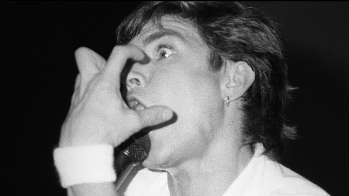 Simon Le Bon of Duran Duran performs in concert