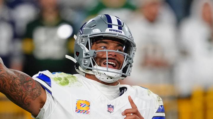 Dallas Cowboys quarterback Dak Prescott 