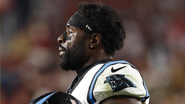 Carolina Panthers safety Nick Scott 