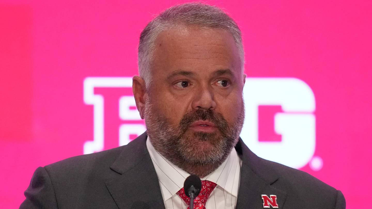 Matt Rhule's make-or-break season at Nebraska just got a brutal Big Ten reality check