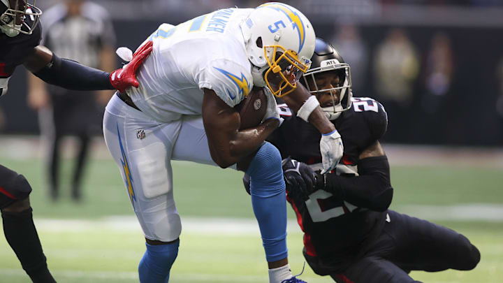 The Atlanta Falcons made three roster moves before Sunday's game against the Los Angeles Chargers. The Atlanta Falcons made three roster moves before Sunday's game against the Los Angeles Chargers.