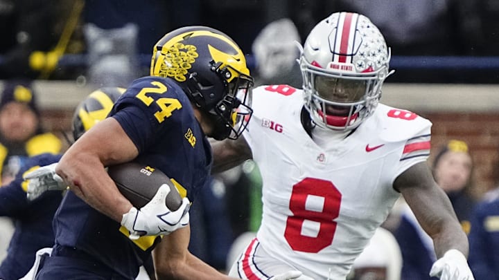 Ohio State Buckeyes linebacker Arvell Reese Ohio State Buckeyes linebacker Arvell Reese