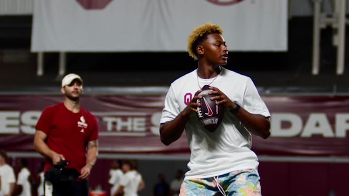 Oklahoma quarterback prospect Peyton Houston Oklahoma quarterback prospect Peyton Houston